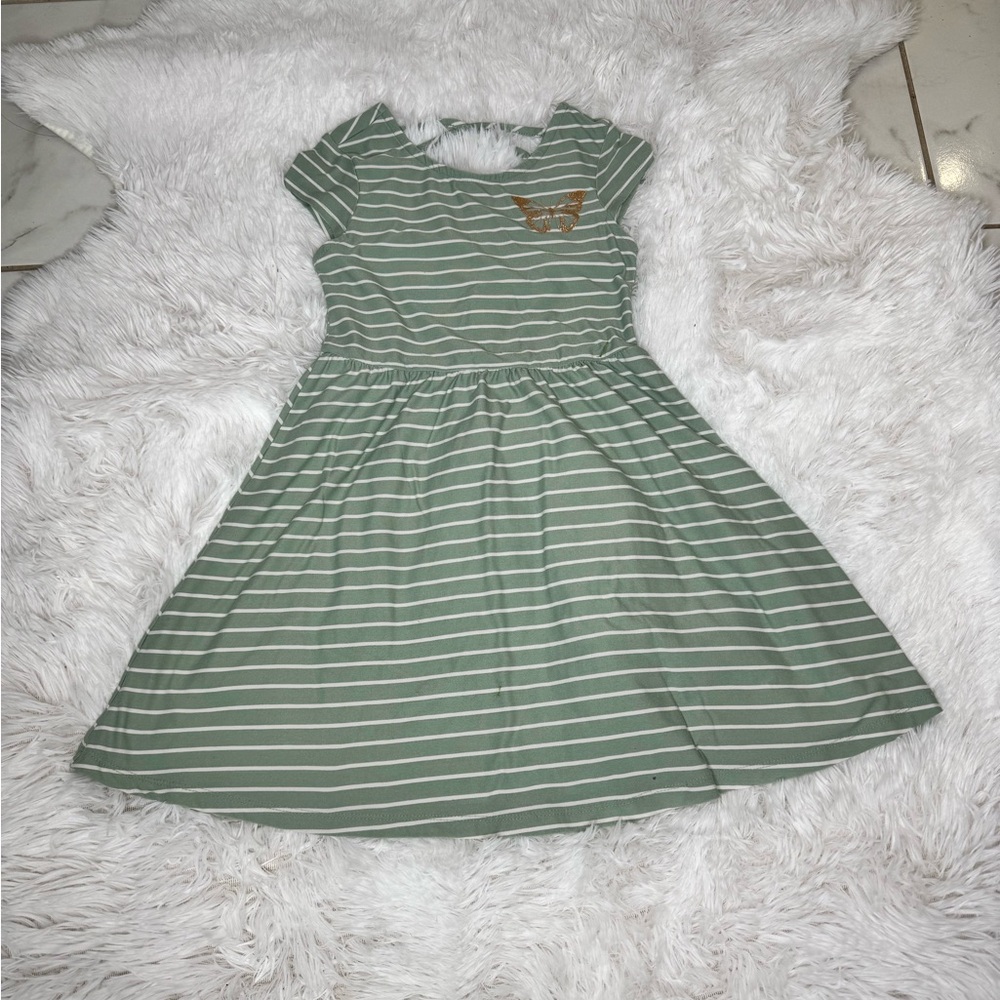 Small green dress kids